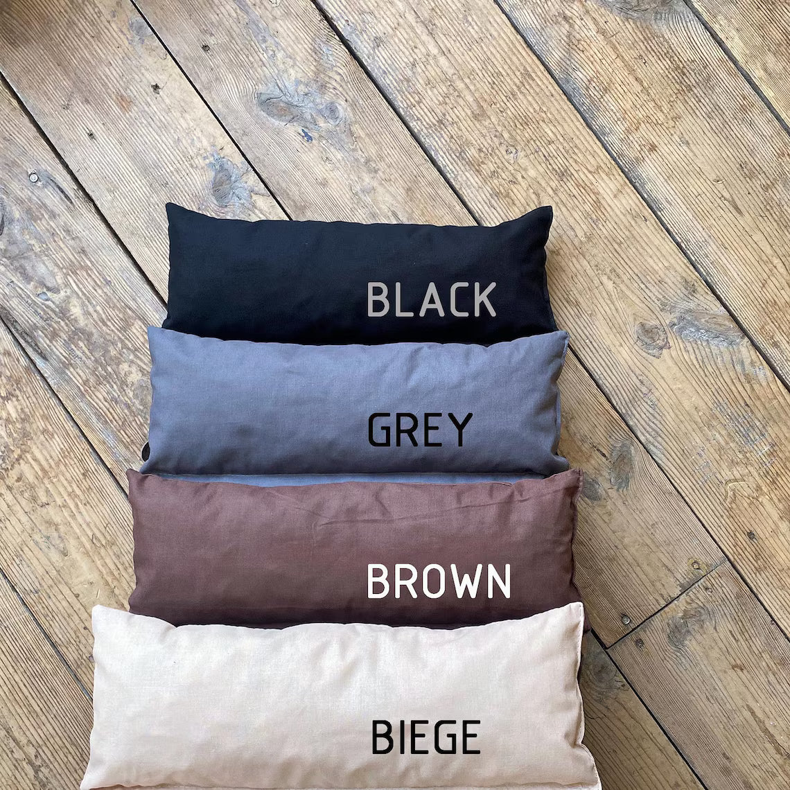 Large Dog House - Stylish Indoor Dog Furniture with High Slats Cutout Panel and Cotton Fabric Cover