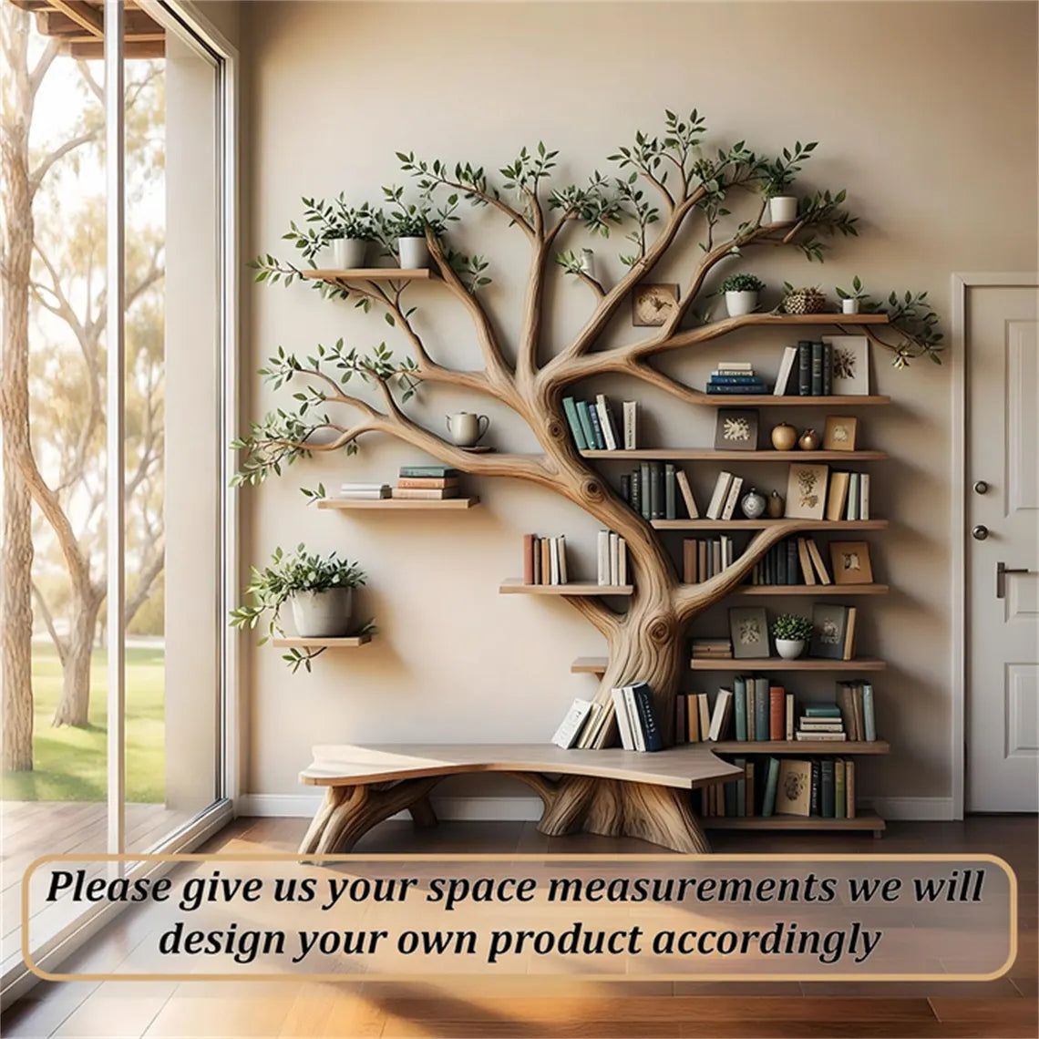 Live Edge Farmhouse Coffee Table: Handmade Solid Wood Rustic Center Table, Natural Wood Living Room Furniture, Farmhouse Decor